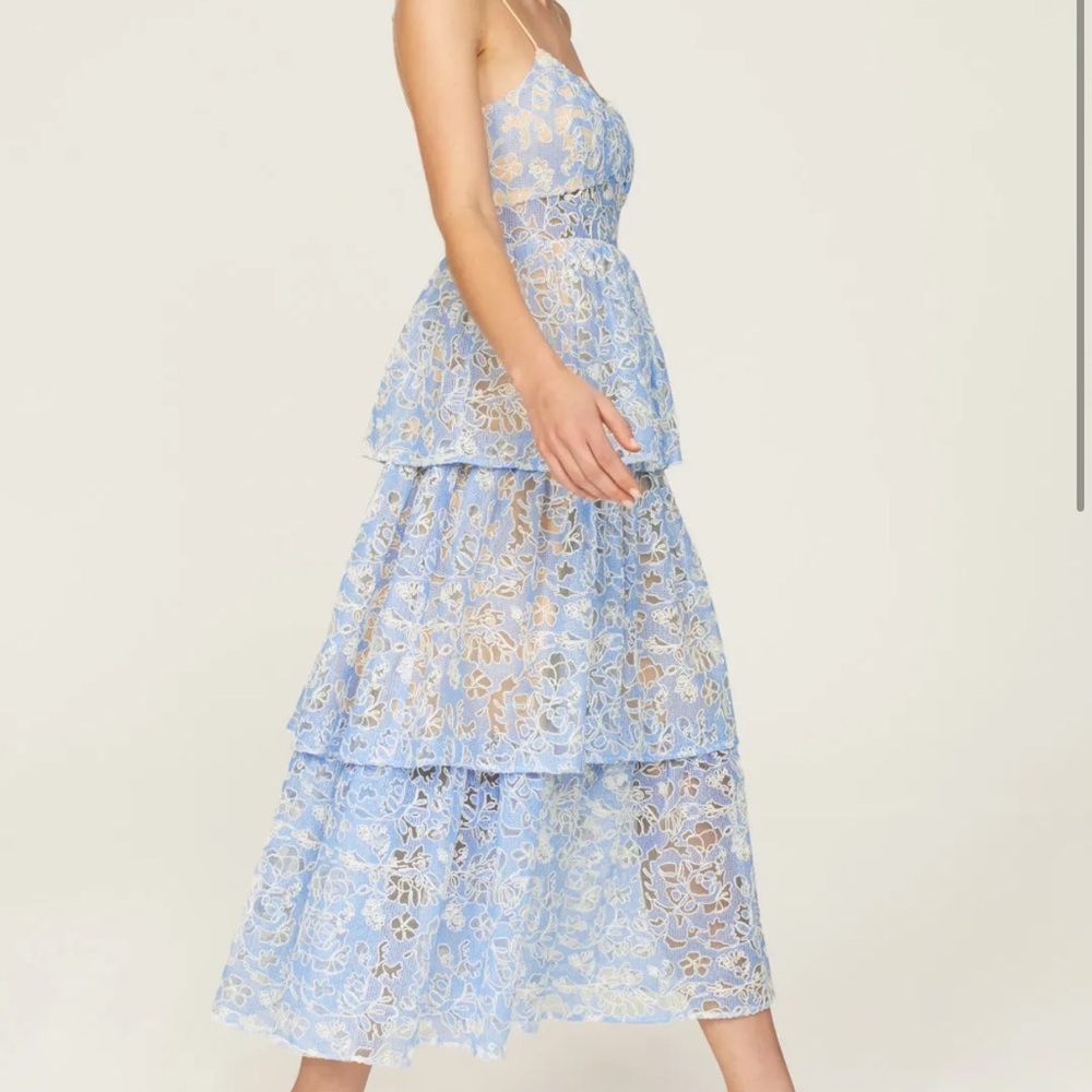 Likely Lavender and Cream Tiered Midi Dress
Never worn - Picture 13 of 14